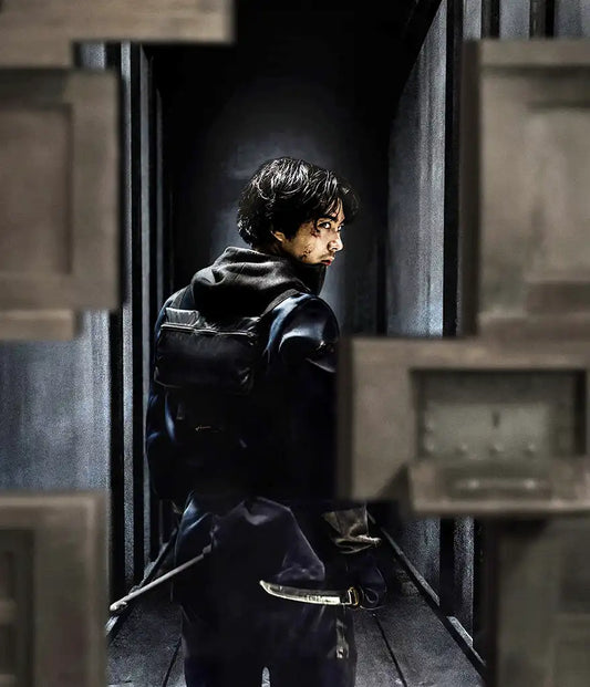 House of Ninjas 2024 Black Leather Jacket