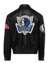 Jeff Hamilton Dallas Mavericks Full Leather Jacket