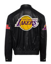 Jeff Hamilton Los Angeles Lakers Full Leather Jacket
