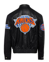 Jeff Hamilton New York Knicks Full Leather Jacket