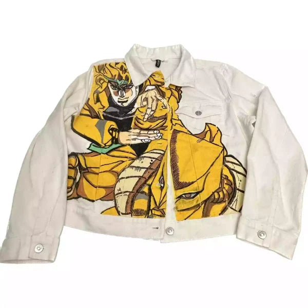 Jojo’s Bizarre Adventure Dio Brando The World Anime Jacket