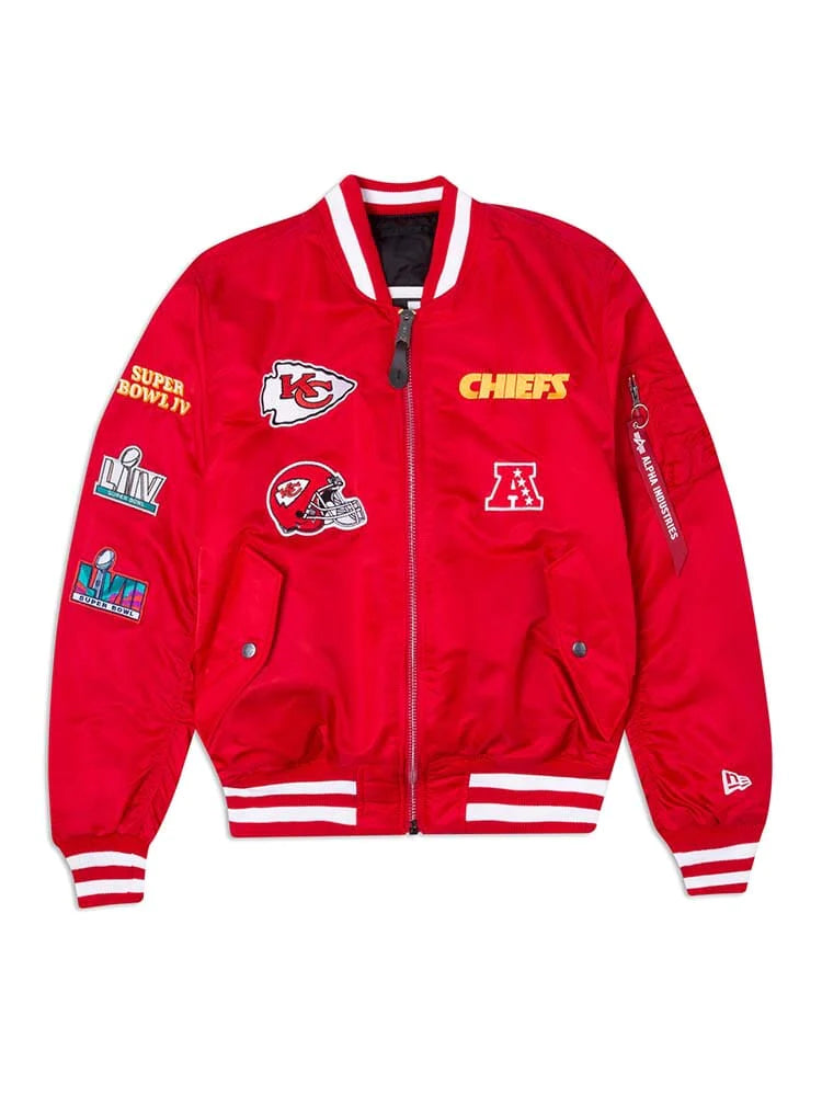 Kansas Chiefs X Alpha X New Era MA-1 Jacket