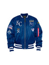 Kansas City Royals X Alpha X New Era MA-1 Jacket