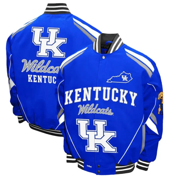 Kentucky Wildcats Stout Franchise Club Royal Jacket