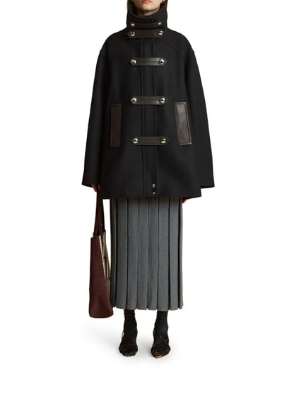 Khaite Melbo Wool Blend Coat