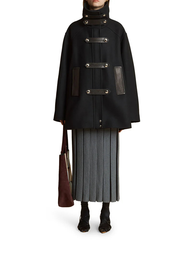 Khaite Melbo Wool Blend Coat