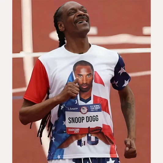 Snoop Dogg Kobe Bryant Olympics 2024 T-Shirt