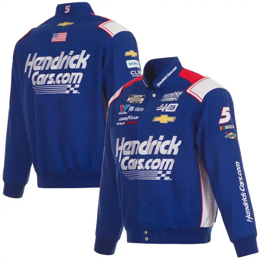 Kyle Larson JH Design Royal HendrickCars Uniform Jacket