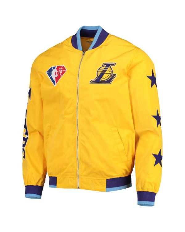 Lakers JH Design Gold City Edition Bomber Jacket