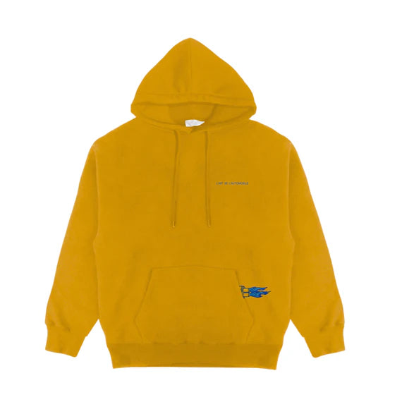 L’art Blue Backfire Yellow Hoodie