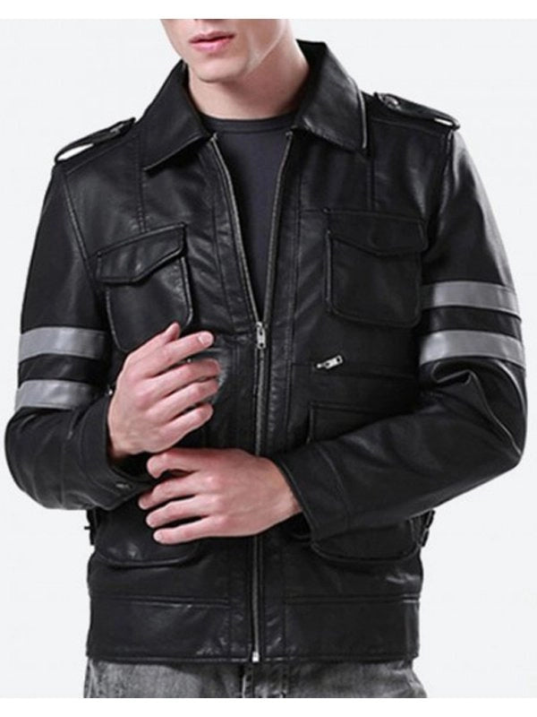 Leon Kennedy Resident Evil 6 Leather Jacket