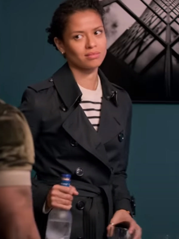 Lift Gugu Mbatha-Raw Black Coat