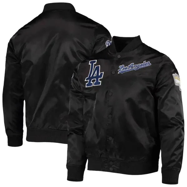 Los Angeles Dodgers Pro Standard Black Satin Jacket