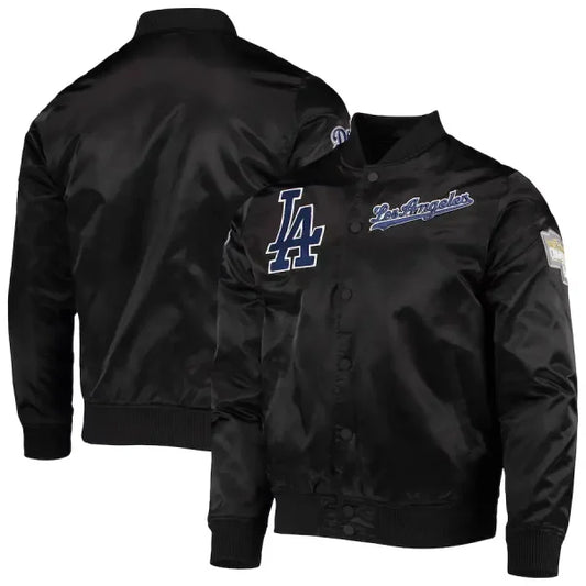 Los Angeles Dodgers Pro Standard Black Satin Jacket