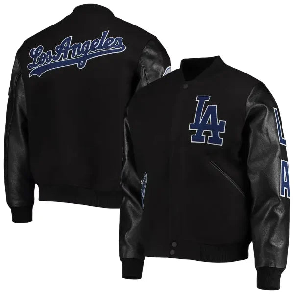 Los Angeles Dodgers Pro Standard Black Varsity Jacket