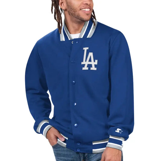 Los Angeles Dodgers Starter Royal Secret Weapon Jacket
