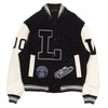 Louis Vuitton Black Baseball Leather Jacket