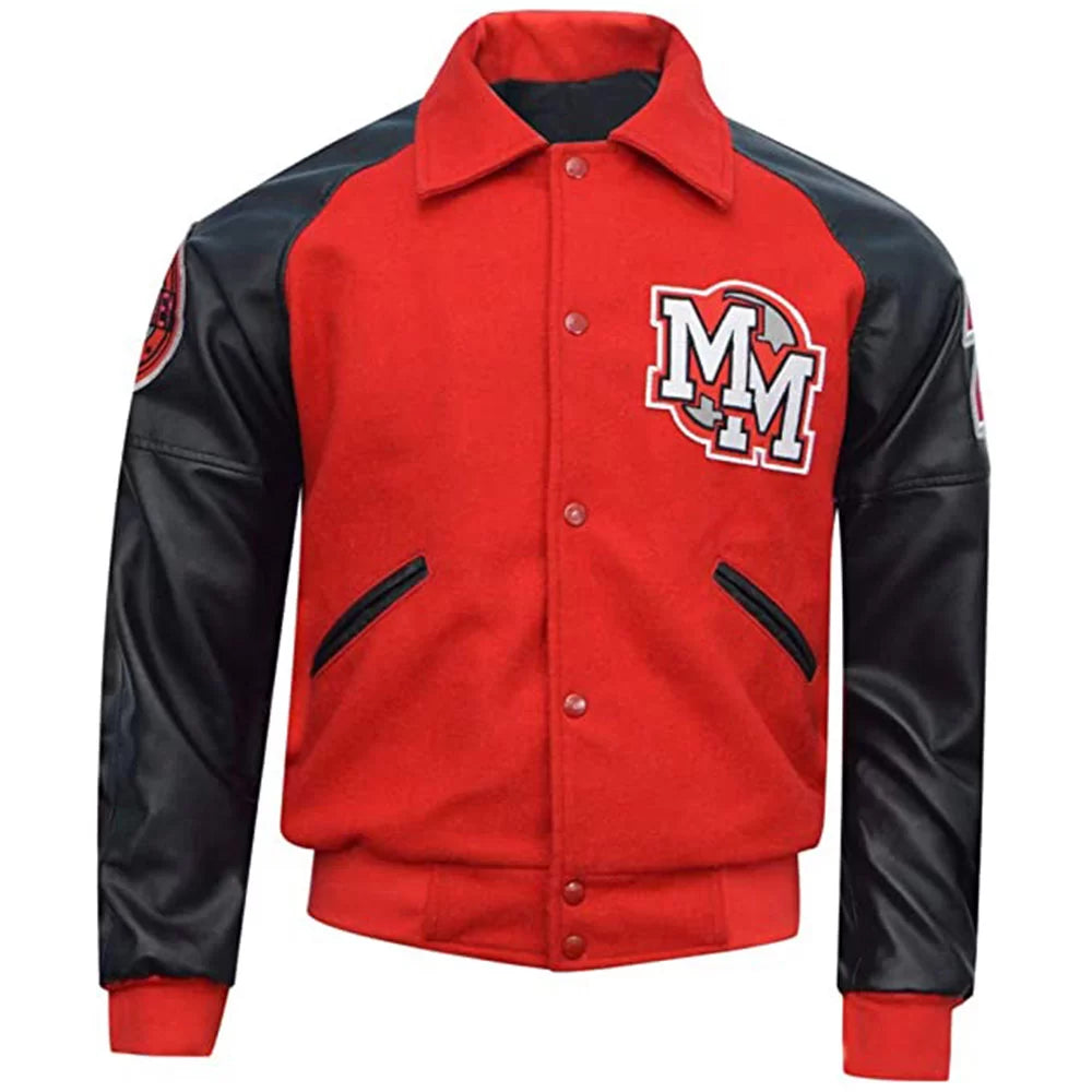 Christmas Men’s Wool & Leather Varsity Jacket