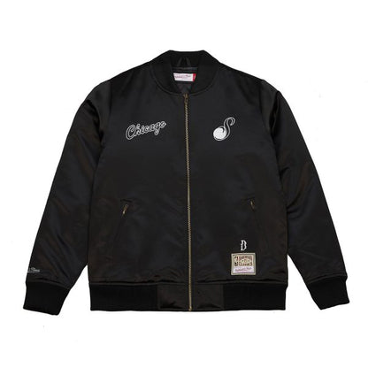 M&N x Suga Glitch Chicago Bulls Bomber Jacket