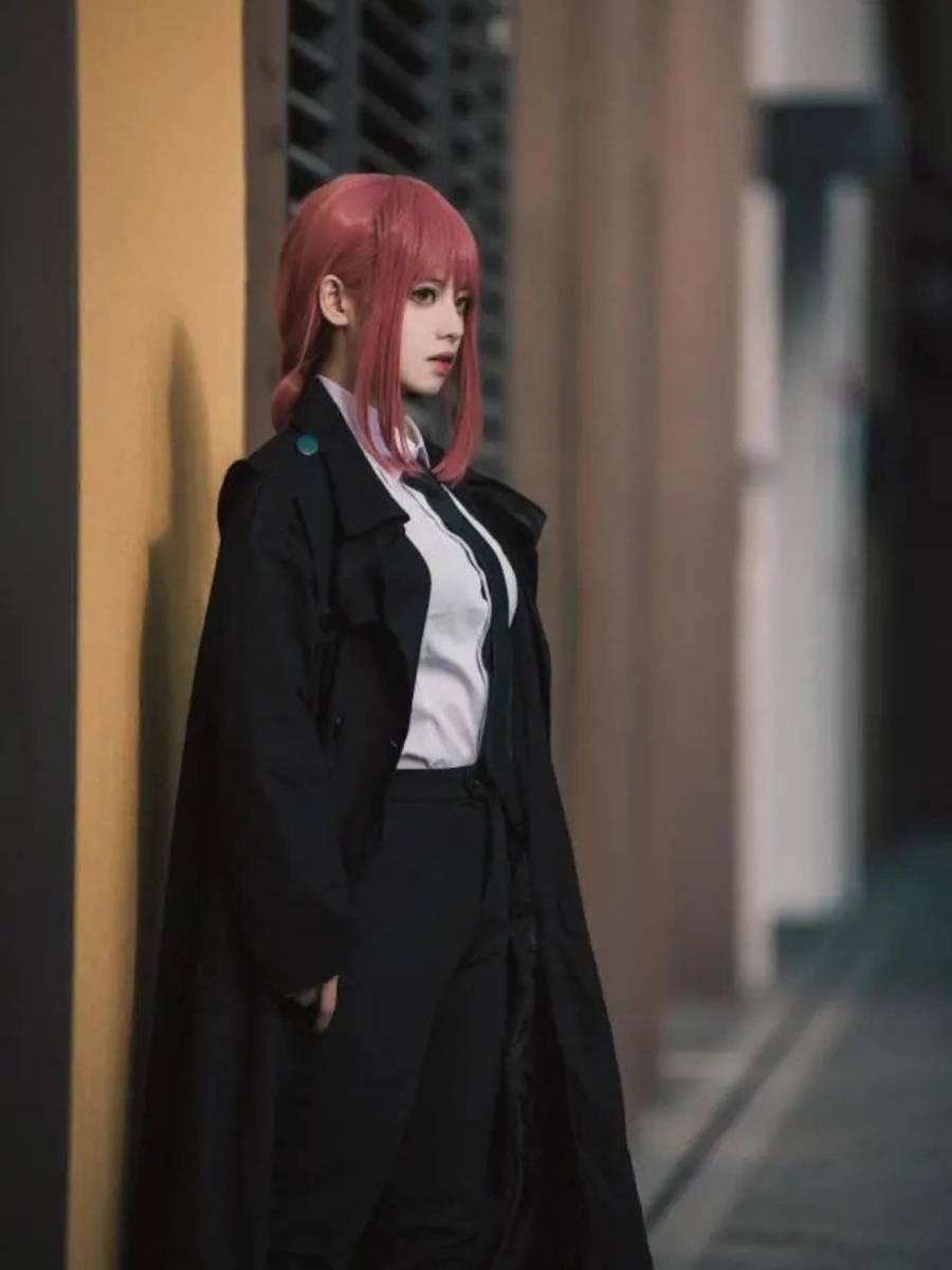 Makima Chainsaw Anime Cosplay Coat