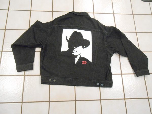 Marlboro Vintage 90s Black Denim Truckers Jacket