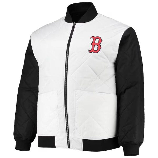 Men’s Boston Red Sox White/Black Jacket