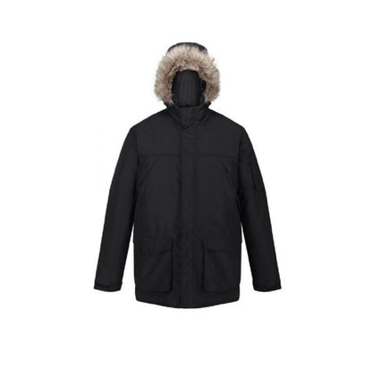 Men’s Faux Fur Parka Jacket