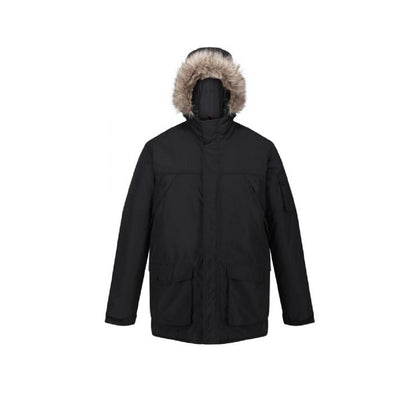 Men’s Faux Fur Parka Jacket