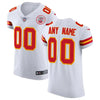 Men’s Kansas City Chiefs White Elite Custom Jersey