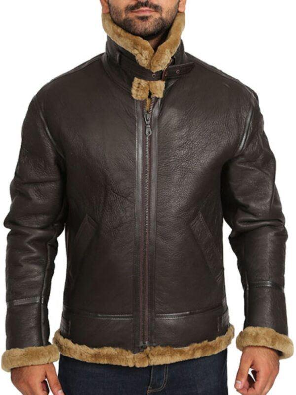 Men’s R.A.F Brian Brown Jacket