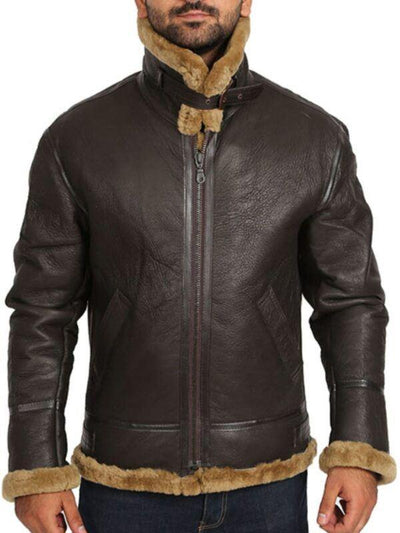 Men’s R.A.F Brian Brown Jacket