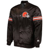 Men’s Starter Brown Cleveland Browns Jacket