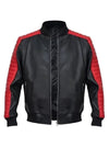 Miami Vice Stunt Team Ryan Gosling Black Leather Jacket