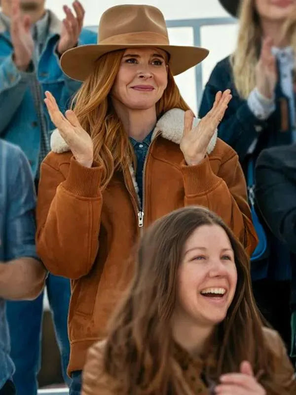 My Life With The Walter Boys S02 Katherine Shearling Jacket