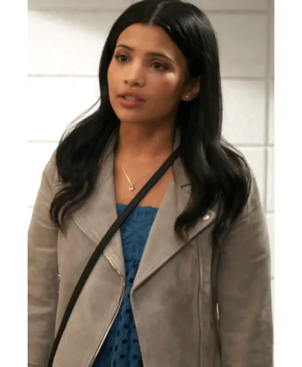 My Life with the Walter Boys S02 Jackie Howard Suede Jacket