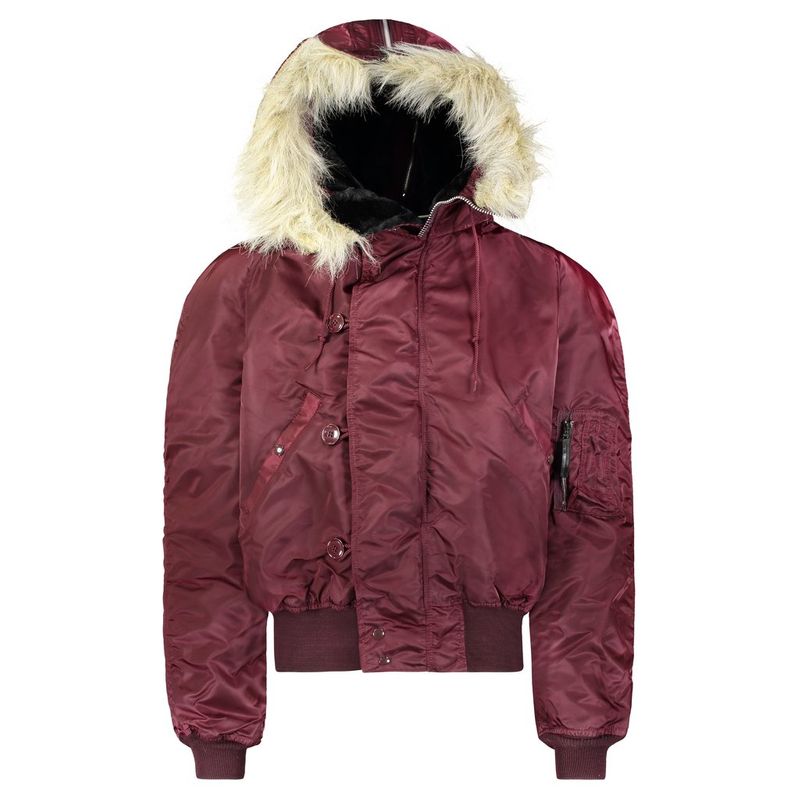 N-2B Nylon Fur Parka Jacket