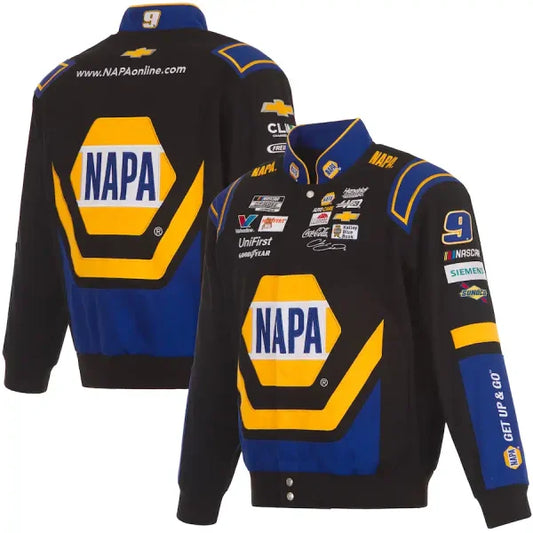 NAPA JH Design Chase Elliott Black Driver Jacket