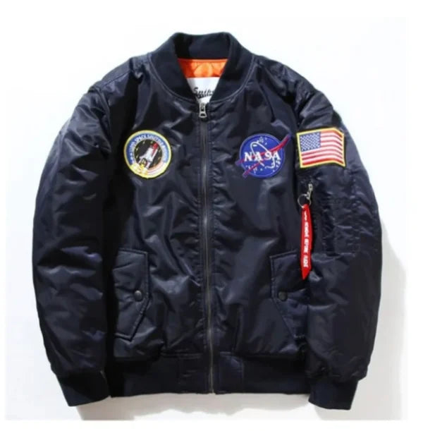 NASA Bomber x Fighter Pilot Style Jacket