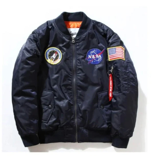 NASA Bomber x Fighter Pilot Style Jacket