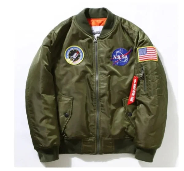 NASA Bomber x Fighter Pilot Style Jacket
