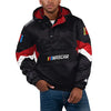 NASCAR Starter Black Home Team Satin Hoodie Jacket