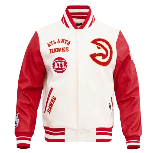 NBA Atlanta Hawks Retro Varsity Jacket
