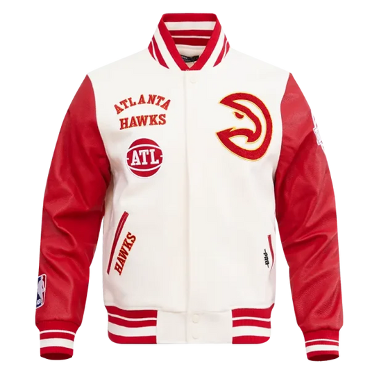 NBA Atlanta Hawks Retro Varsity Jacket