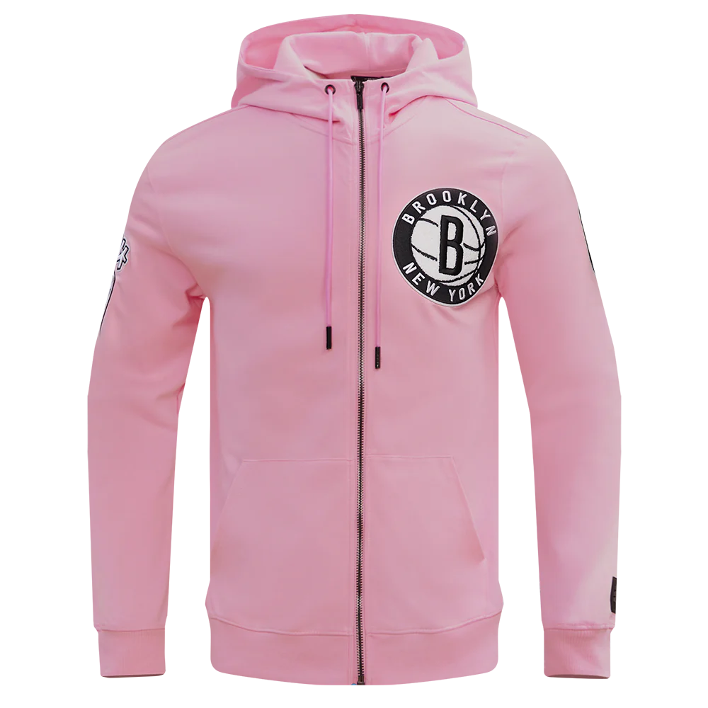 NBA Brooklyn Nets Chenille Men’s Fz Po Hoodie