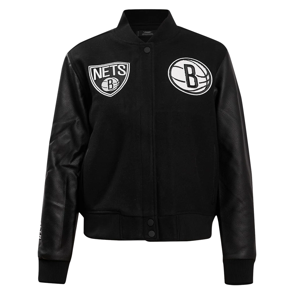 NBA Brooklyn Nets Classic Wool Varsity Jacket