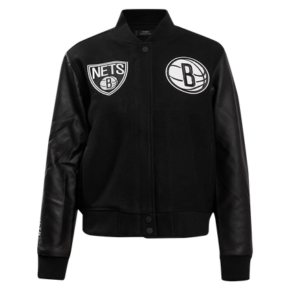 NBA Brooklyn Nets Classic Wool Varsity Jacket