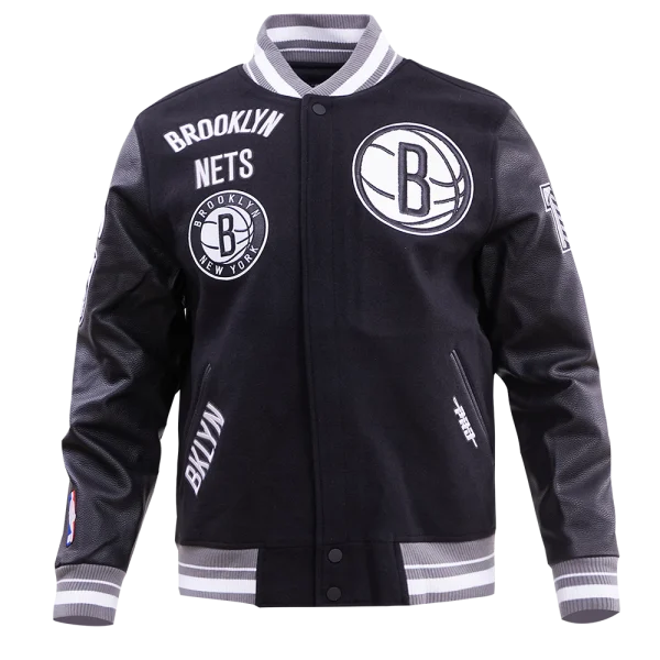 NBA Brooklyn Nets Retro Varsity Jacket