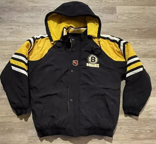 NHL Starter Boston Bruins Vintage Puffer Parka