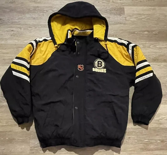 NHL Starter Boston Bruins Vintage Puffer Parka