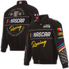 Nascar JH Design Black Twill Driver Uniform Jacket